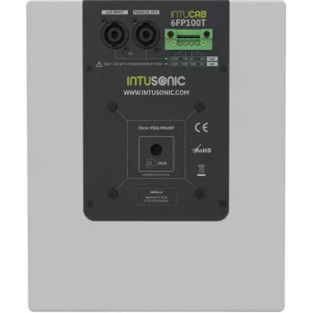 INTUSONIC 6FP100T diffusore da soffitto 2 vie 6,5
