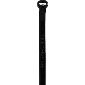 ABB Ty-Rap® fascette per cavi con chiusura a dente in acciaio inox, 203 mm x 2,4 mm, naturale, 100 pezzi (TY5232MR)