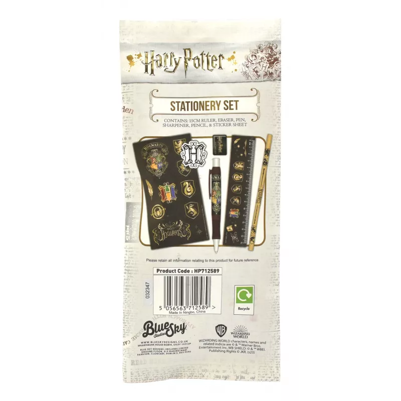Thumbs Up 5056563712589 set cancelleria da 6 pezzi - Harry Potter