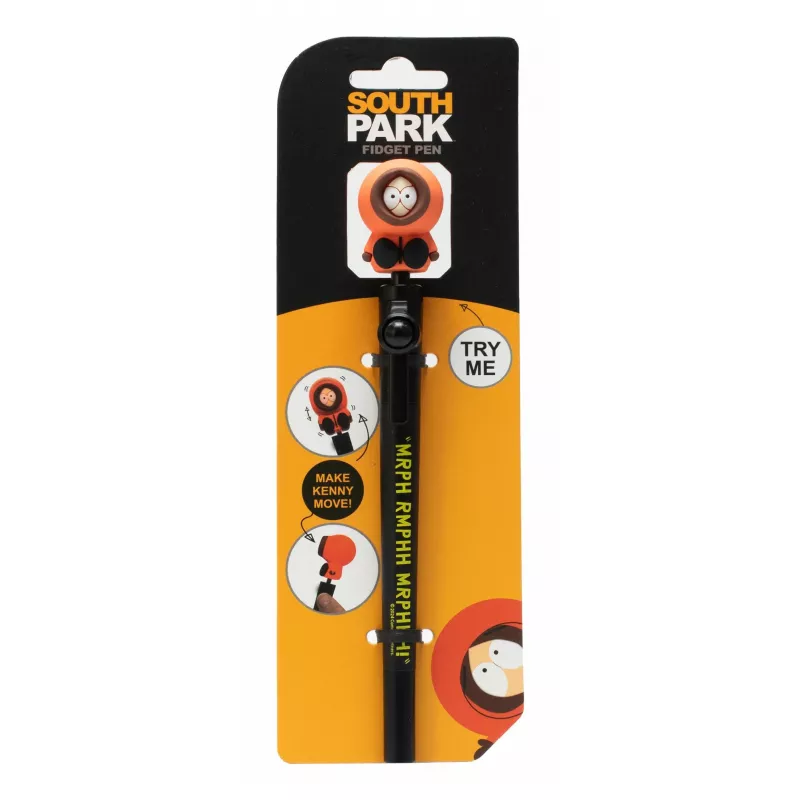 THUMBS UP Fidget Pen - South Park penna a sfera, inchiostro nero, 1,0 mm 5056563717447