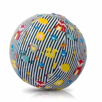 BUBA BLOON Bubabloon palloncino in lattice con rivestimento in tessuto, Animal Stripes Blue