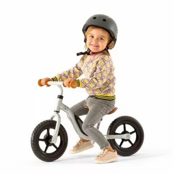 Chillafish Charlie 10 bicicletta senza pedali, argento, 1,5-4 anni