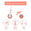 Chillafish Bunzi 2-in-1 bicicletta senza pedali e triciclo, Flamingo Pink, 1-3 anni