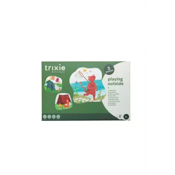 Gioco puzzle distributore di snack TRIXIE Dog Activity Roll-Out, 3 pezzi, difficoltà regolabile, interno ed esterno