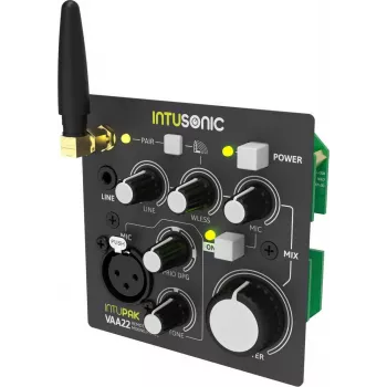 INTUSONIC VAA22 preamplificatore/mixer da incasso 12604195