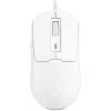 LORGAR MSA10R mouse gaming con filo, PixArt 3311, 6 tasti programmabili, bianco (LRG-MSA10R-WH)