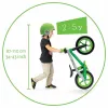 Chillafish BMXie 2 bici senza pedali per bambini da 2 a 5 anni, verde