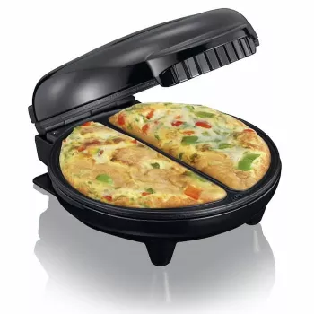 Melissa 16250086 omelette maker, 750 W, nero