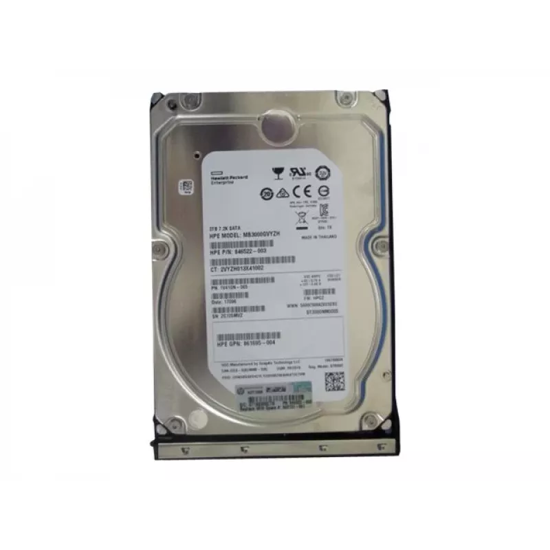 HPE 3TB 6G 7.2K LFF SATA disco rigido Midline Low Power (862131-001)
