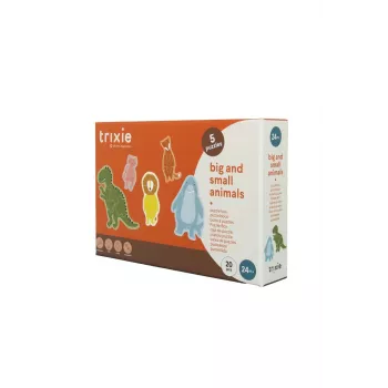 Trixie Puzzle - Animali grandi e piccoli (5 puzzle) cane gioco di strategia