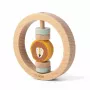 Trixie Mr. Lion giocattolo in legno rotondo per bambini per la dentizione, 6m+