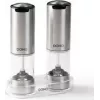 DOMO DO3102 set ricaricabile elettrico macina sale e pepe con luce LED e macinino in ceramica