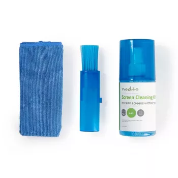 Nedis spray detergente per schermi LED 200 ml con panno in microfibra
