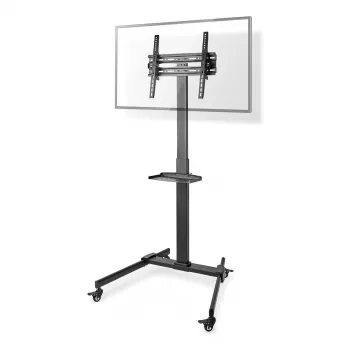 Nedis TVSM5100BK supporto da terra per TV 32-55 pollici, nero