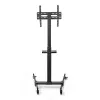 Nedis TVSM5100BK supporto da terra per TV 32-55 pollici, nero