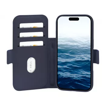 DBRAMANTE1928 Copenhagen ICON custodia per iPhone 18 Pro / 17 Pro – Deep Water