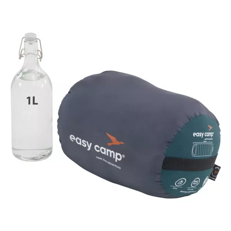 Easy Camp 240210 sacco a pelo adulti microfibra, Oxford, poliestere blu