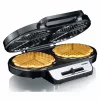 Melissa waffle maker doppio a forma di cuore 1200W acciaio inox