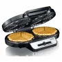 Melissa waffle maker doppio a forma di cuore 1200W acciaio inox