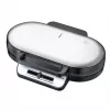 Melissa waffle maker doppio a forma di cuore 1200W acciaio inox