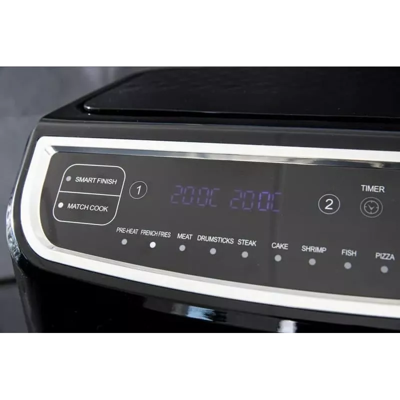 Gastronoma friggitrice ad aria Dual Basket 9L 2400W nero