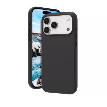 DBRAMANTE1928 Monaco custodia per iPhone 18 Pro Max / 17 Pro Max - Night Black