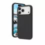 DBRAMANTE1928 Monaco custodia per iPhone 18 Pro Max / 17 Pro Max - Night Black
