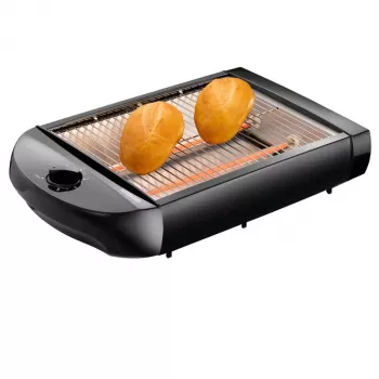 Lenco Melissa tostapane piatto 600W nero
