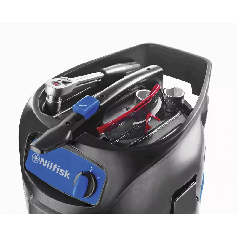 Nilfisk Attix 30-01PC aspiratore acqua e polvere 30L blu/nero 107413591