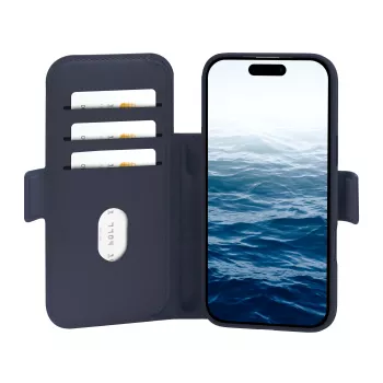 DBRAMANTE1928 Copenhagen Icon custodia per iPhone 18 Pro Max e 17 Pro Max - Deep Water (nero)