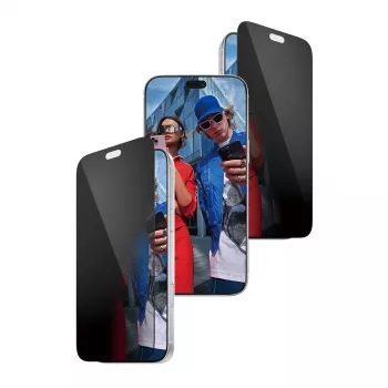 PanzerGlass pellicola protettiva privacy 2 vie per Apple iPhone 2026 Pro Max | Ultra-Wide Fit con EasyAligner