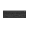 Tastiera wireless Natec Tang US Bluetooth + 2,4 GHz Silent Slim nero