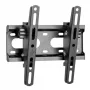 Supporto da parete fisso ELECTRICLIGHT FN C11T per TV 13-40 pollici, nero