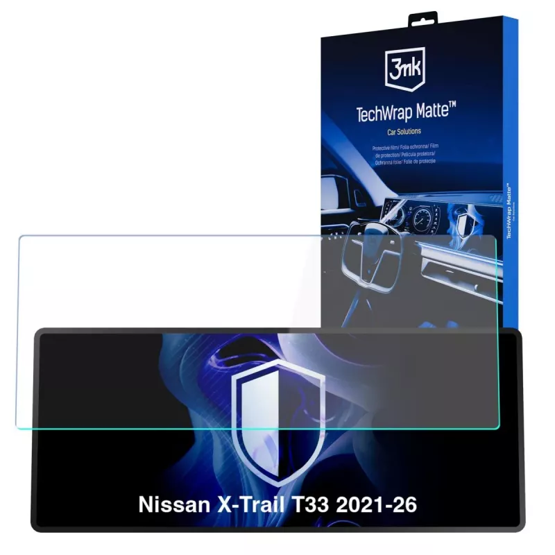 3MK PROTECTION Nissan X-Trail T33 (2021-2026) – 3mk TechWrap display centrale opaco