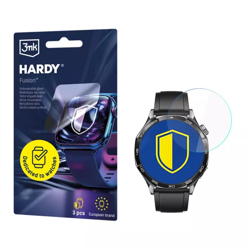 3MK PROTECTION Huawei Watch GT 5 Active 46mm – 3mk Hardy Fusion Watch protezione