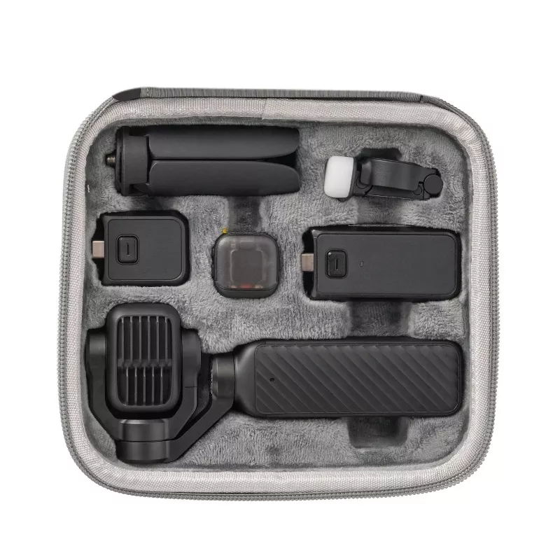 SUNNYLIFE custodia rigida EVA per DJI Osmo Pocket 4P / 4 Pro / Adventure Combo – grigio