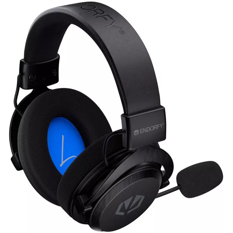 Cuffie gaming wireless ENDORFY VIRO Infra (nero, dongle USB-C 2,4 GHz, Bluetooth, USB-C, jack 3,5 mm)