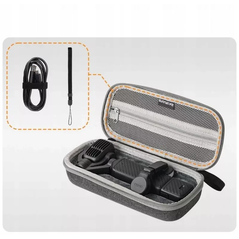 SUNNYLIFE Custodia rigida per DJI Osmo Pocket 4 Pro / 4p – grigio