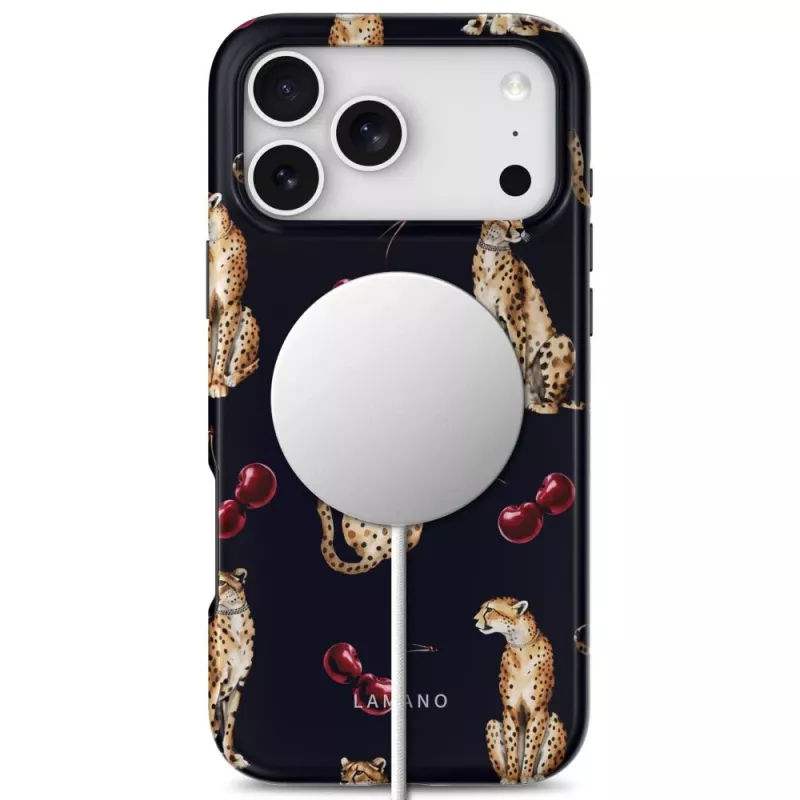 Tech-Protect Custodia Lamano MagSafe per iPhone 17 Pro / 18 Pro – Midnight Cherry