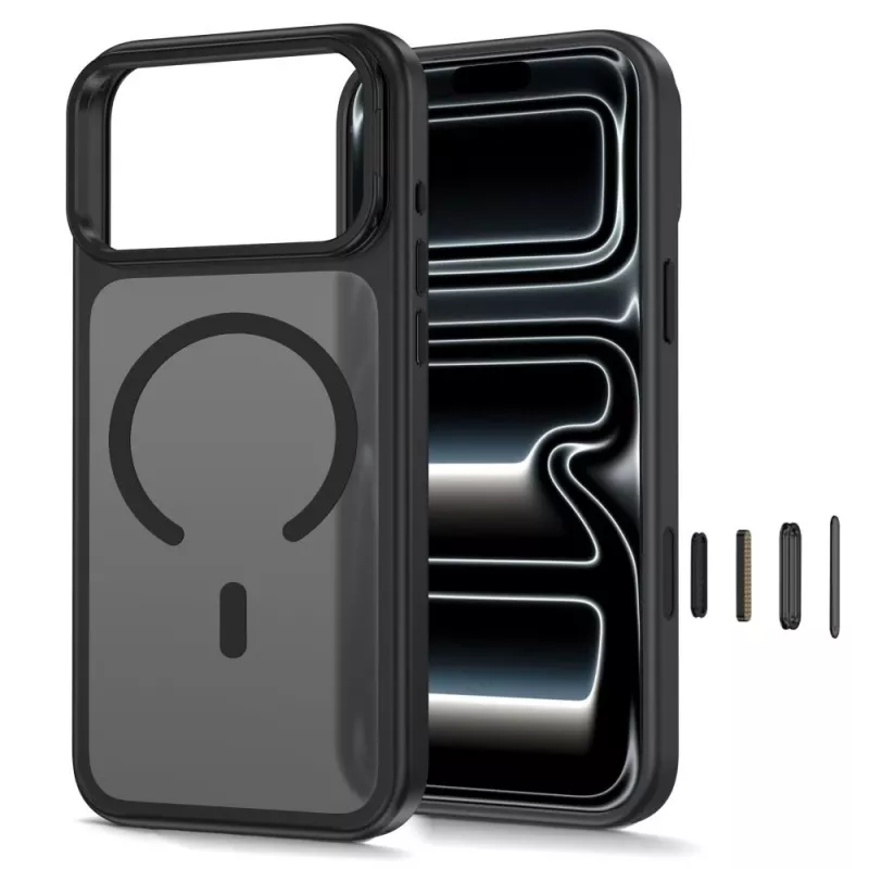 TECH-PROTECT MAGSTAND Stazione di ricarica MagSafe iPhone 17 Pro Max / 18 Pro Max nero opaco