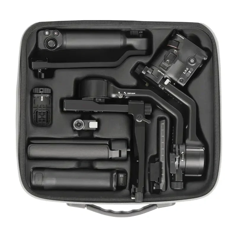 Sunnylife Borsa a tracolla multifunzionale con cinturino per gimbal DJI RS serie - nero