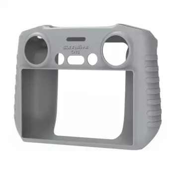 Sunnylife Custodia in silicone 2-in-1 per telecomando DJI RC (senza parasole), grigio