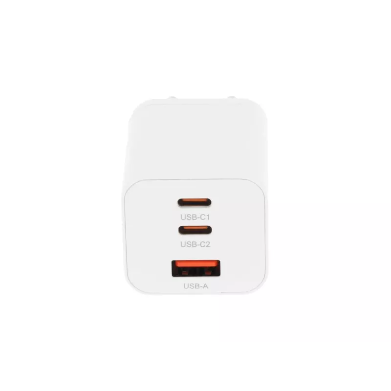 MOVANO caricabatterie GaN 65W 2x USB-C PD + USB-A (bianco)