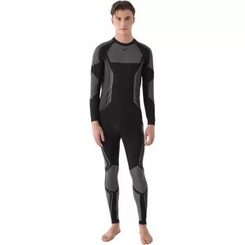 Leggings termoattivi da uomo 4F M166 Deep Black S/M