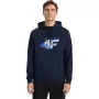 4F Felpa uomo M2241 blu navy taglia L