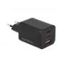 MOVANO caricabatterie GaN 65W 2x USB-C PD + USB-A (nero)
