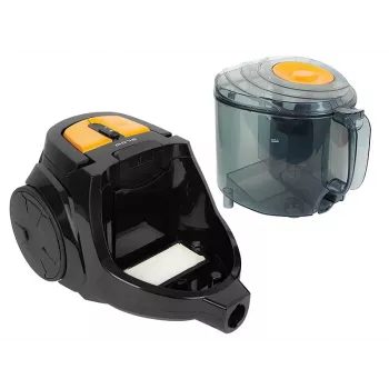 BLOW C899 aspirapolvere ciclonico senza sacchetto, 700 W, 2,5 L, HEPA H13, nero/rosso