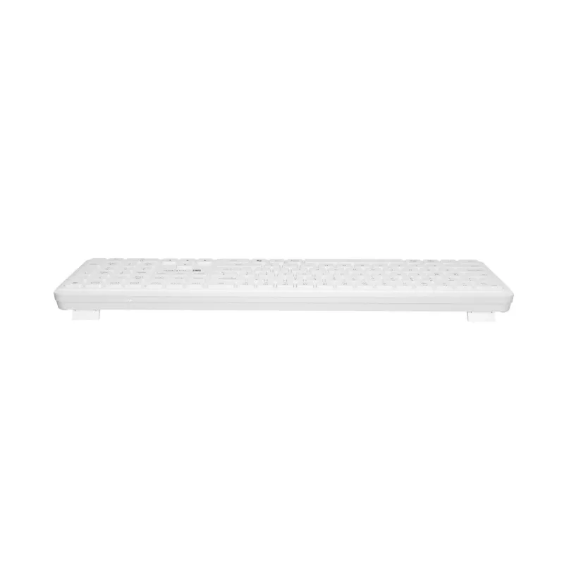 NATEC Tang US tastiera wireless Bluetooth + 2,4 GHz Silent Slim, bianco