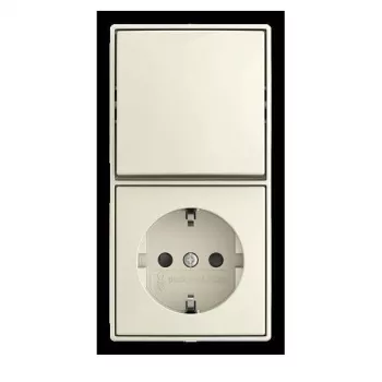 Busch-Jaeger inserto deviatore a bilanciere combinazione 2601/6/20 EAPBJ-522 (2TKA00005537)