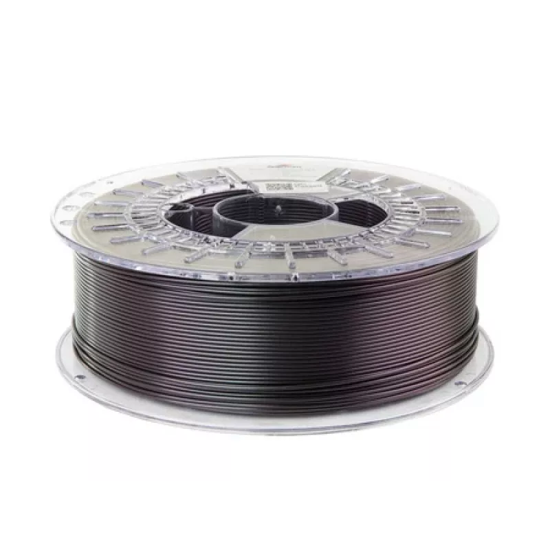 Filamento per stampante 3D Spectrum PLA Premium 1,75 mm Wizard Charcoal Opalescent Black 1 kg 80580